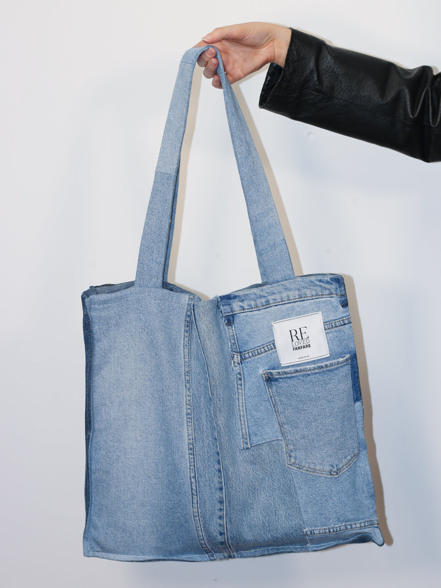 Denim Tote Bag