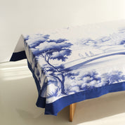 Blue Blanc Tablecloth