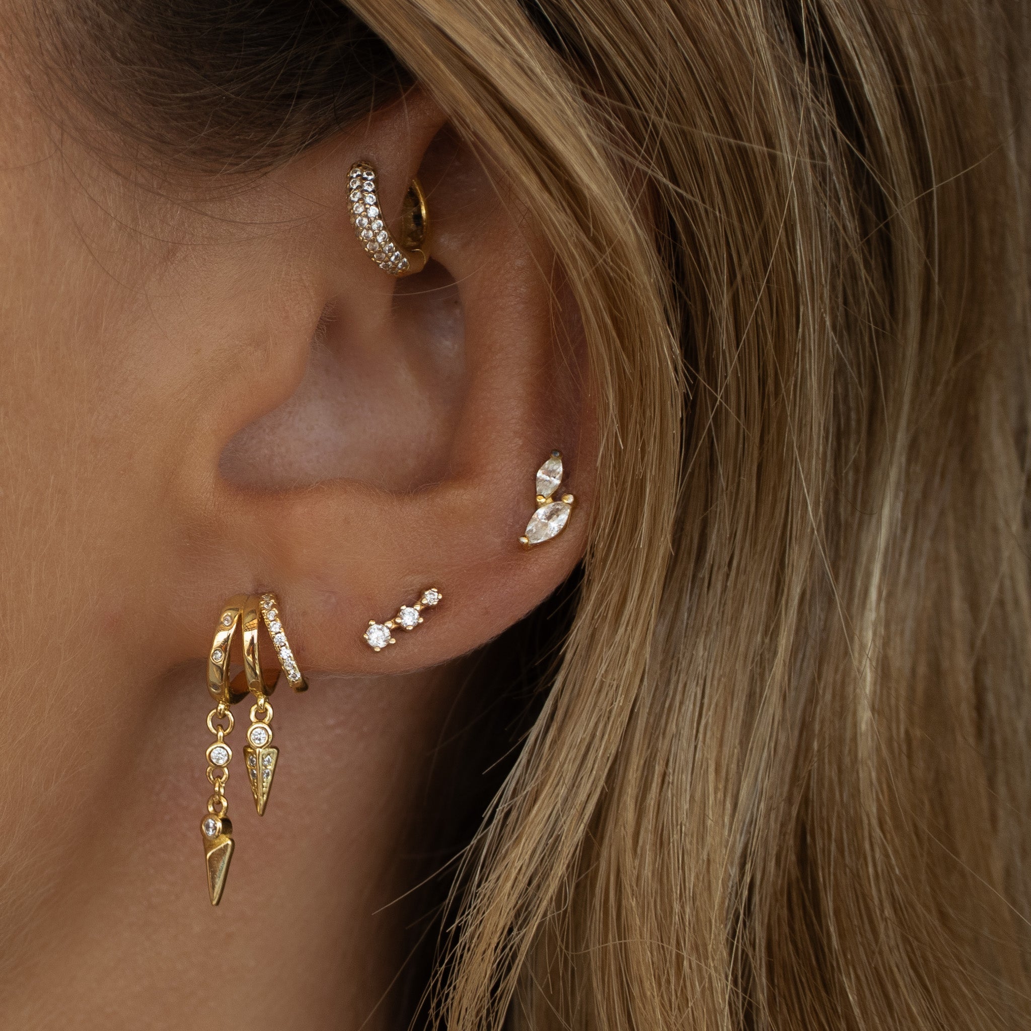 Sienna Earring -  Gold