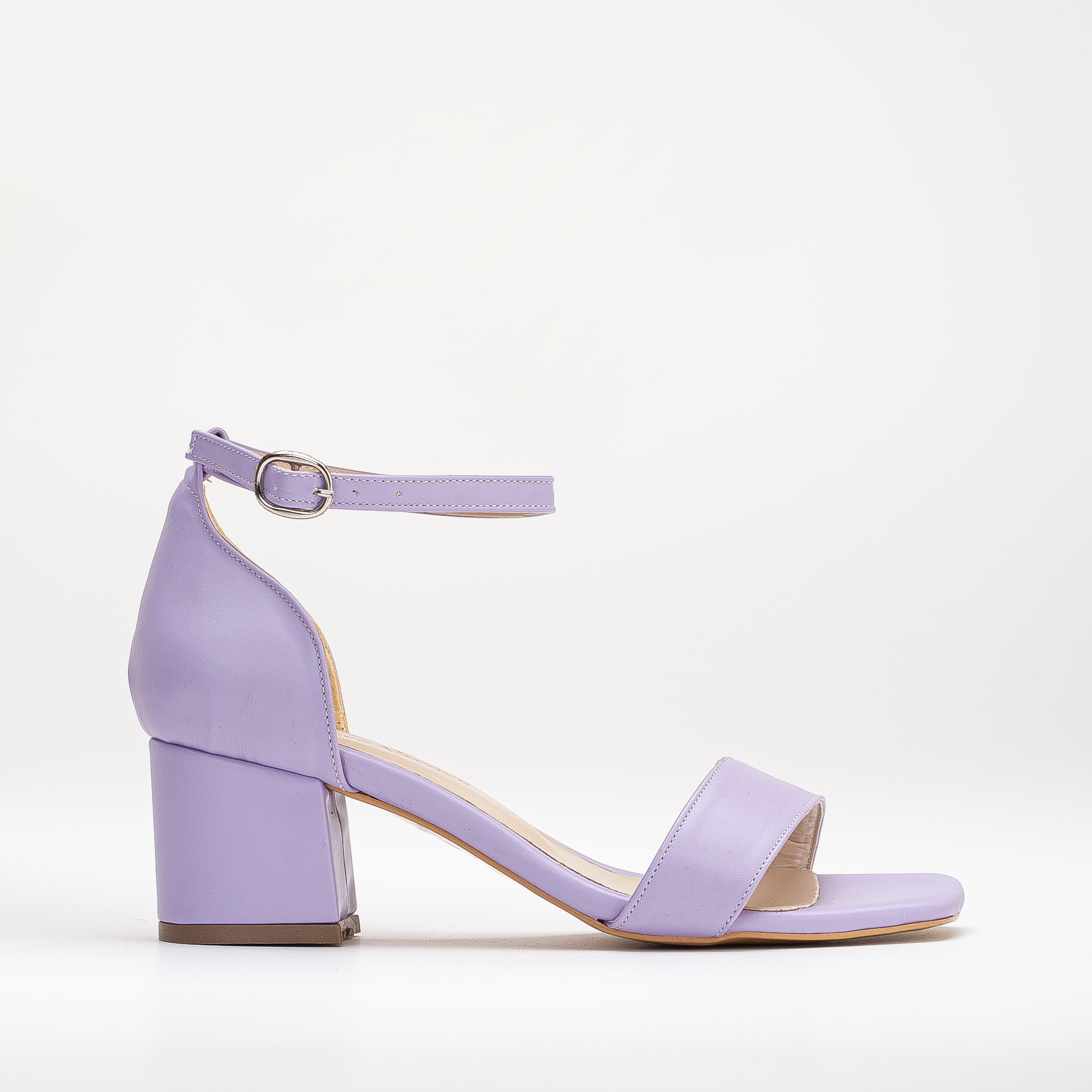 Hera - Lilac Sandals with Ribbon