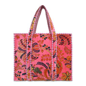 The Ultimate Velvet Floral Tote