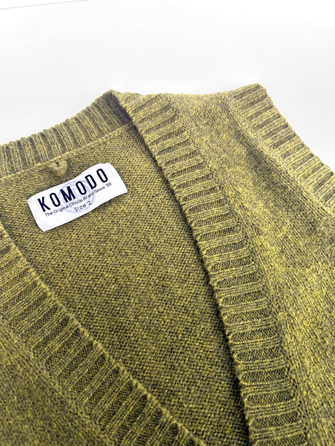 SATOSHI Wool Vest - Green