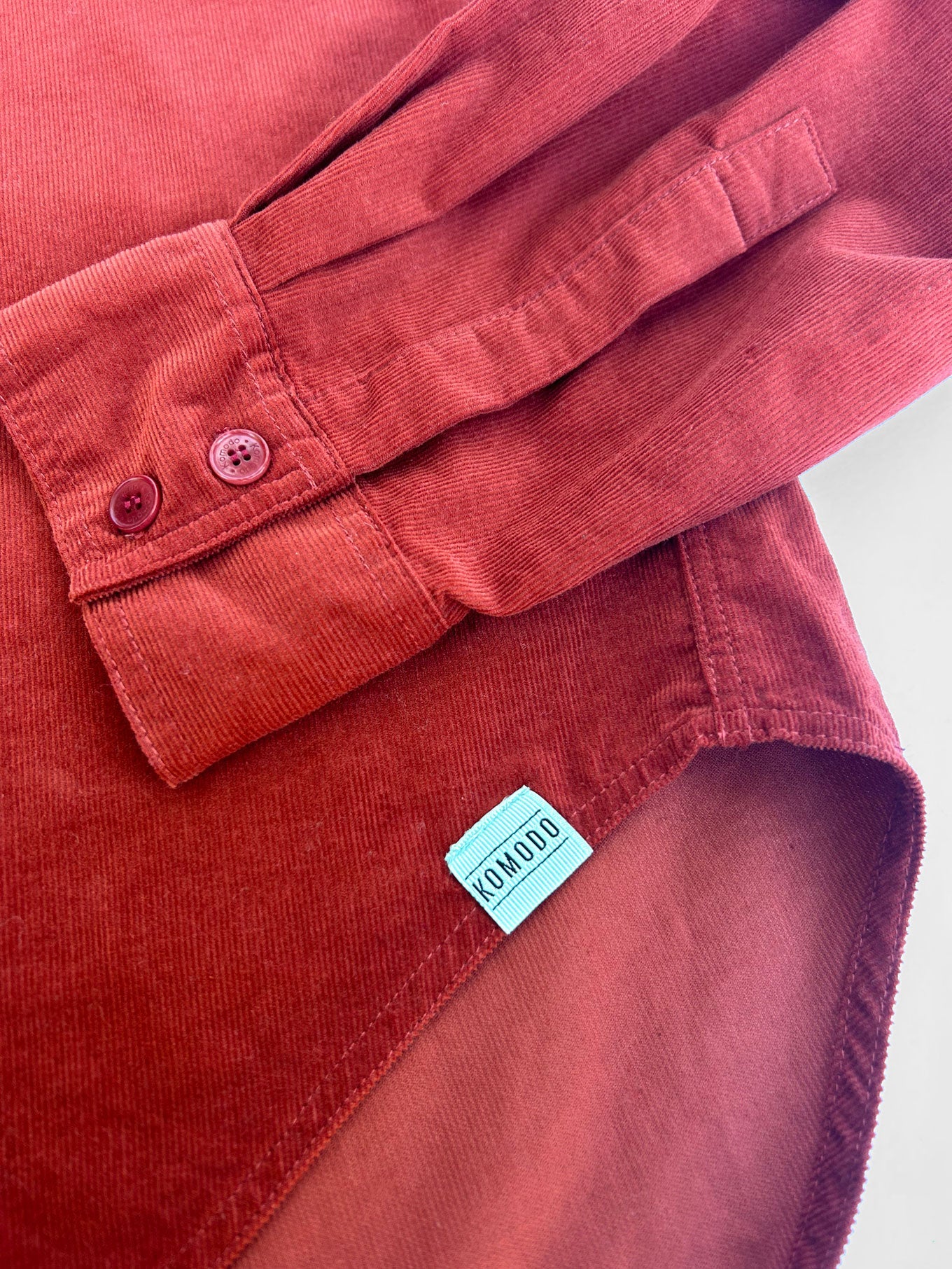 ABEL SHIRT - Terracotta