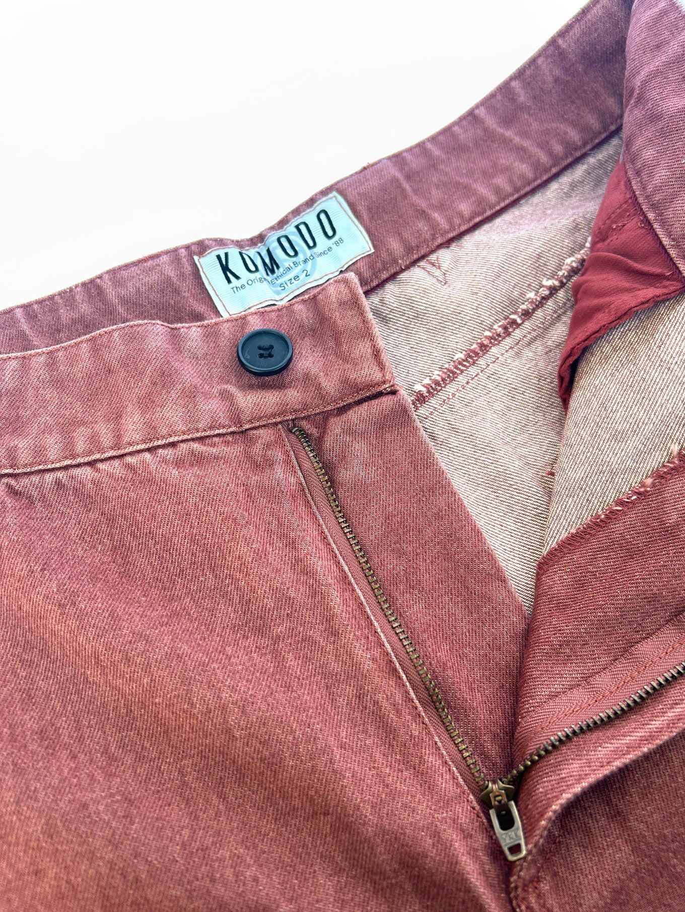 MAKULU TROUSER - Red Wash