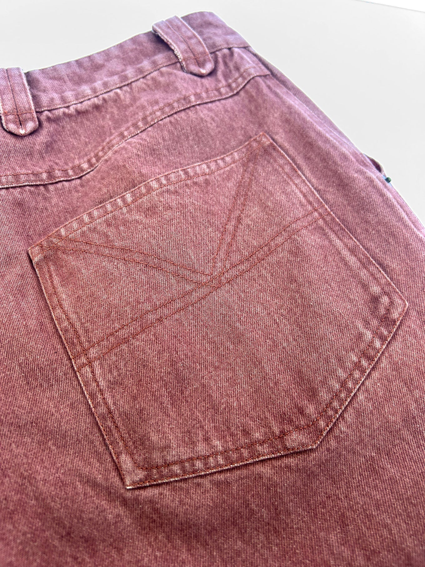 MAKULU TROUSER - Red Wash