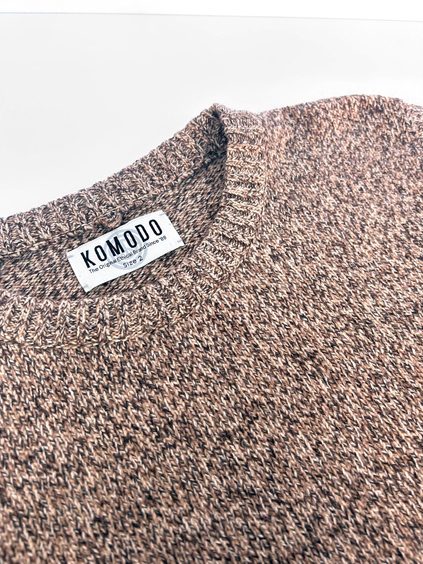 WOLF Merino Wool Jumper - Biscuit