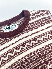 NOEL Wool Jumper - Chestnut