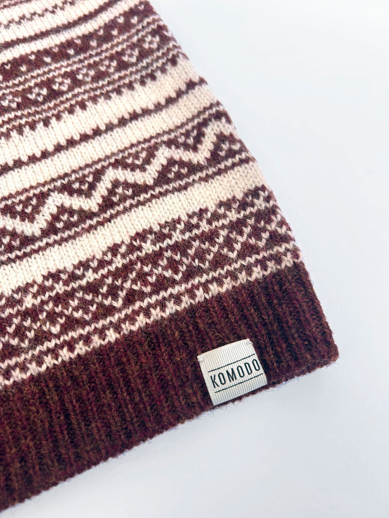 NOEL Wool Jumper - Chestnut