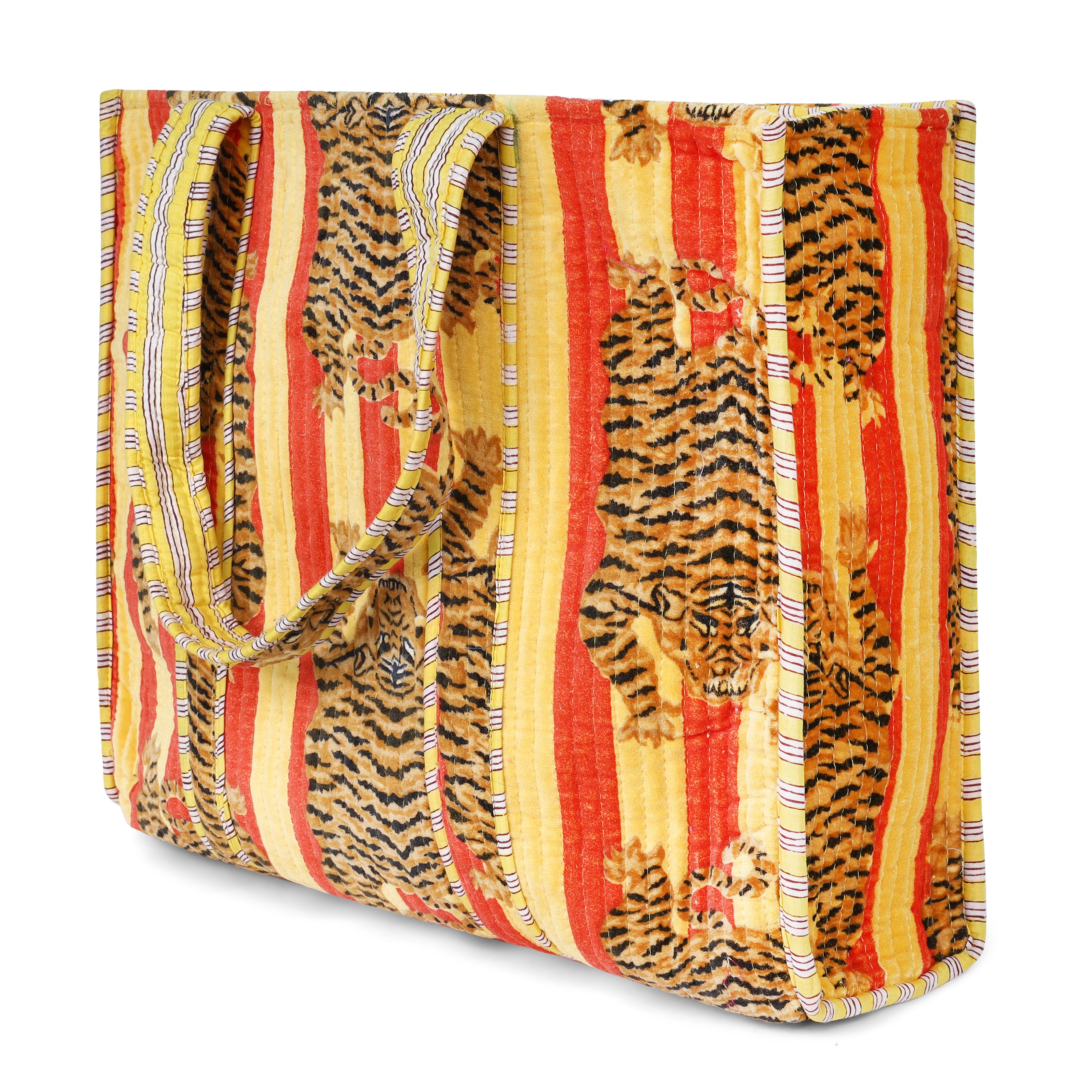 The Ultimate Velvet Tibetan Tiger Tote