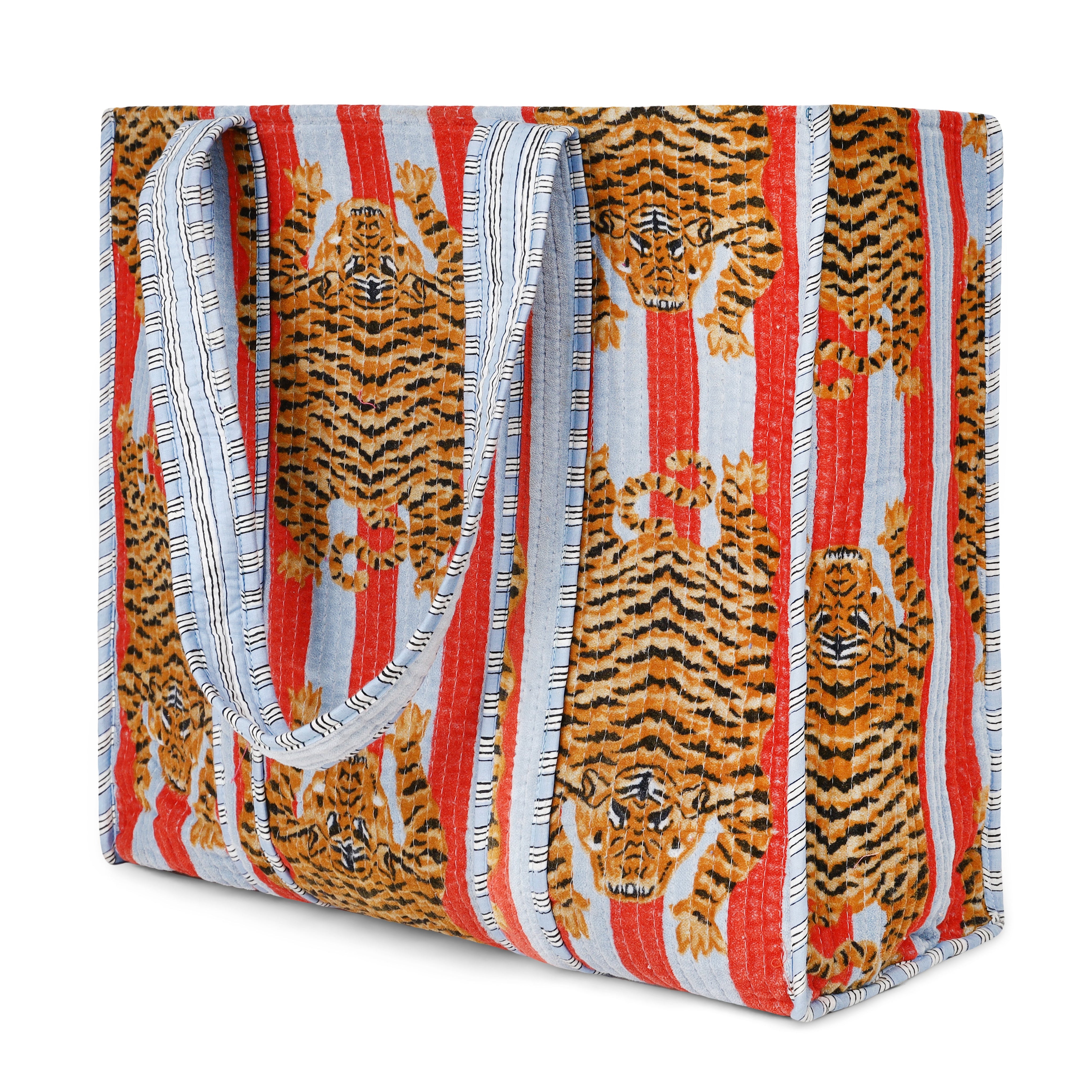 The Ultimate Velvet Tibetan Tiger Tote