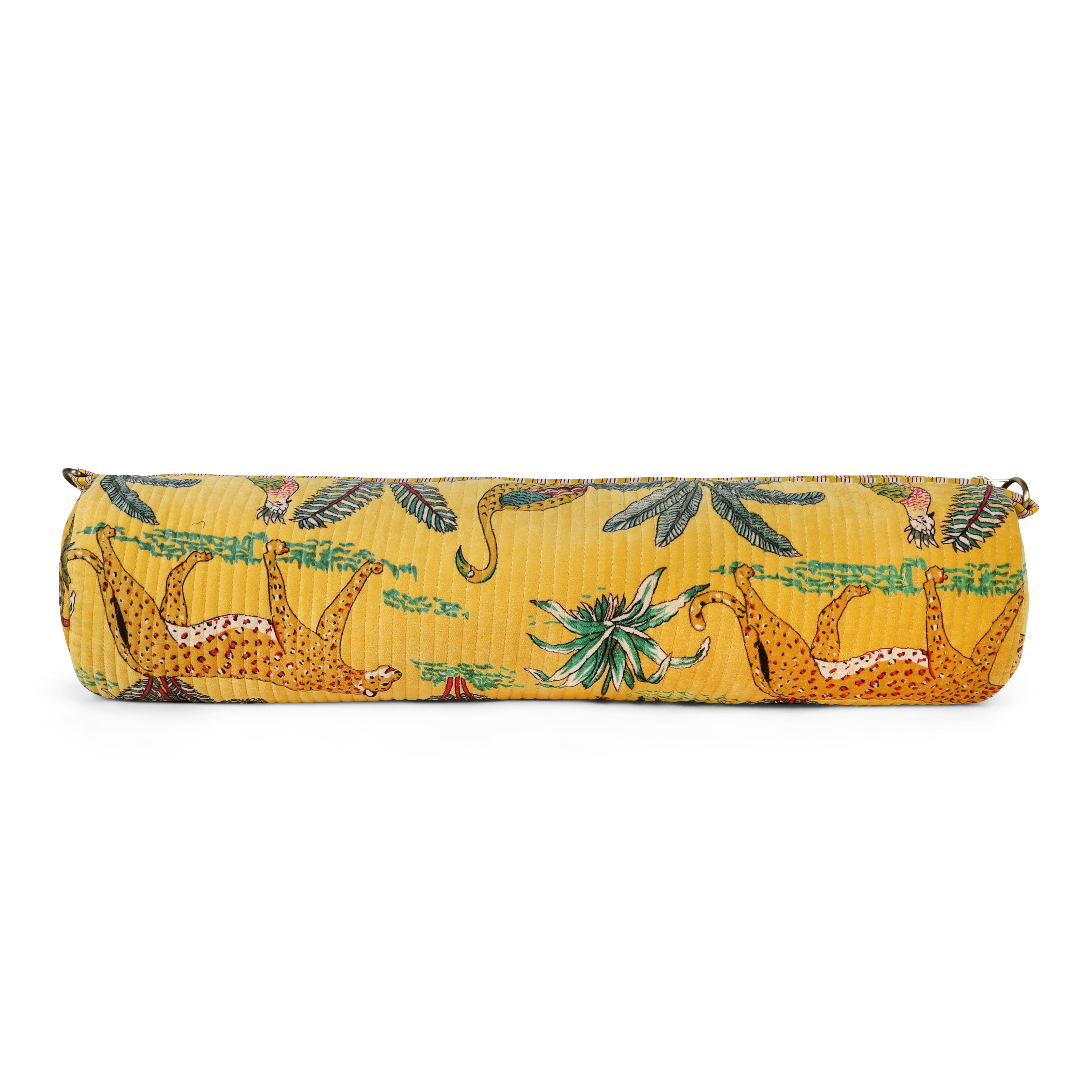 The Jungle Velvet Yoga Bag