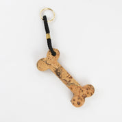 Cork Keyring | Bone