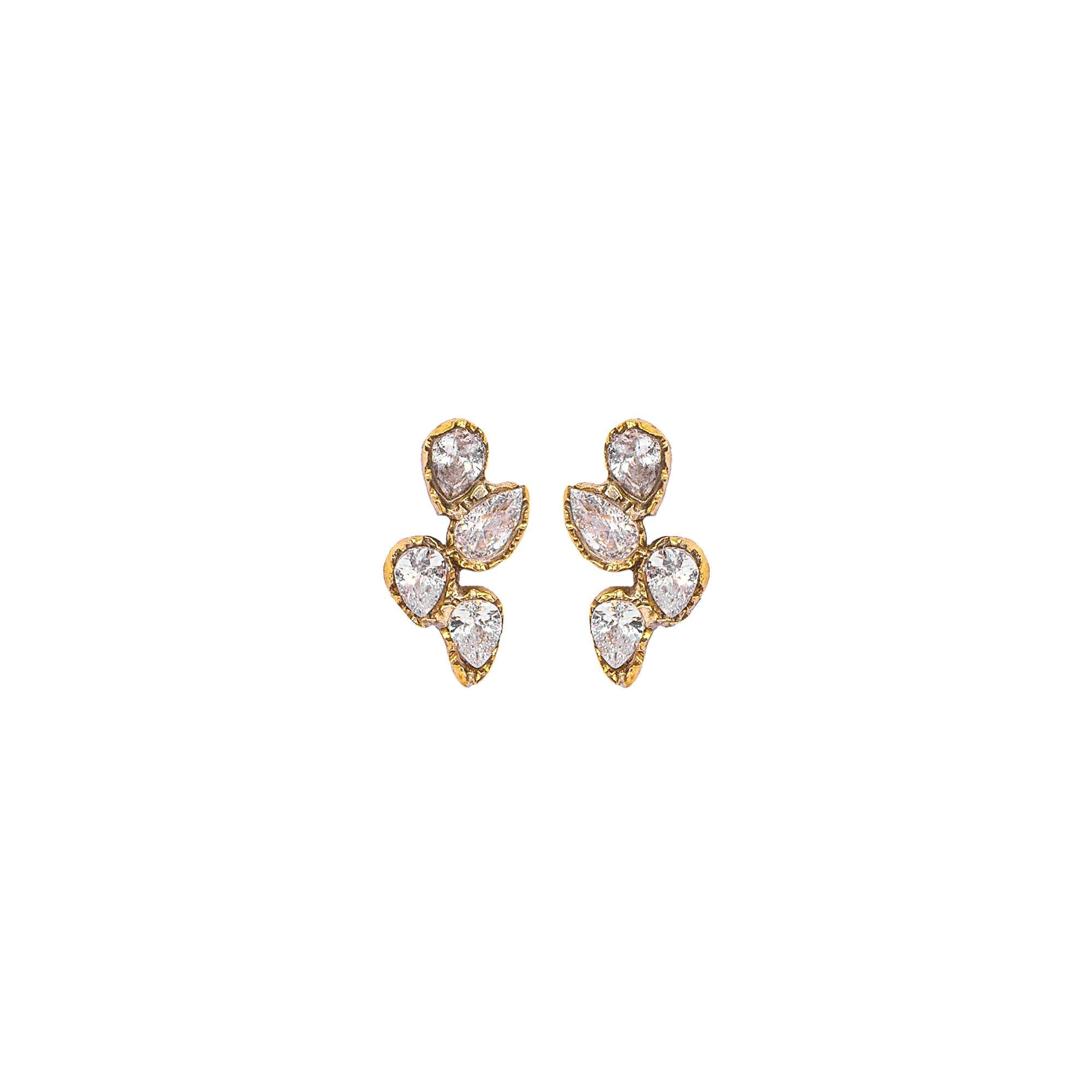 Itri Diamond Stud Earrings