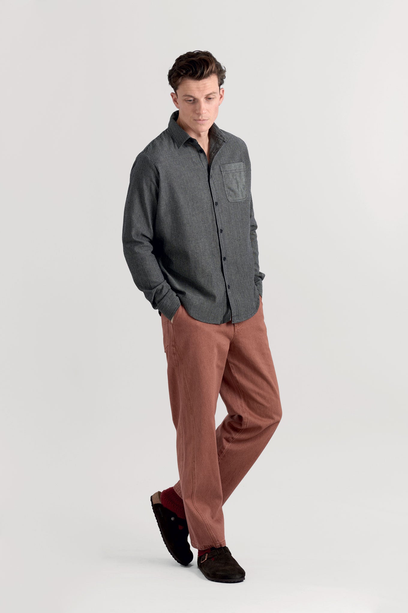 MAKULU TROUSER - Red Wash