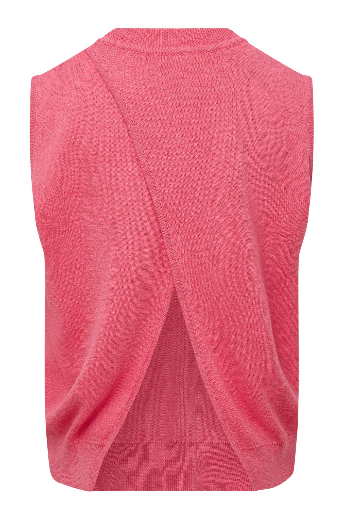 MILA - Organic Cotton Vest Pink