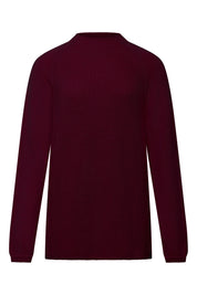 KATTY - Fine Merino Wool Jumper Walnut Brown