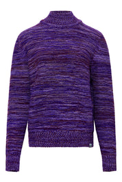 AMANDA - Fine Merino Wool Jumper Lavender