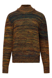 AMANDA - Fine Merino Wool Jumper Mustard