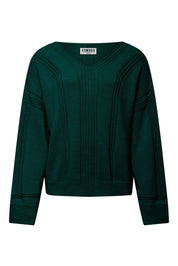 ANYA - Fine Merino Wool Jumper Ivy