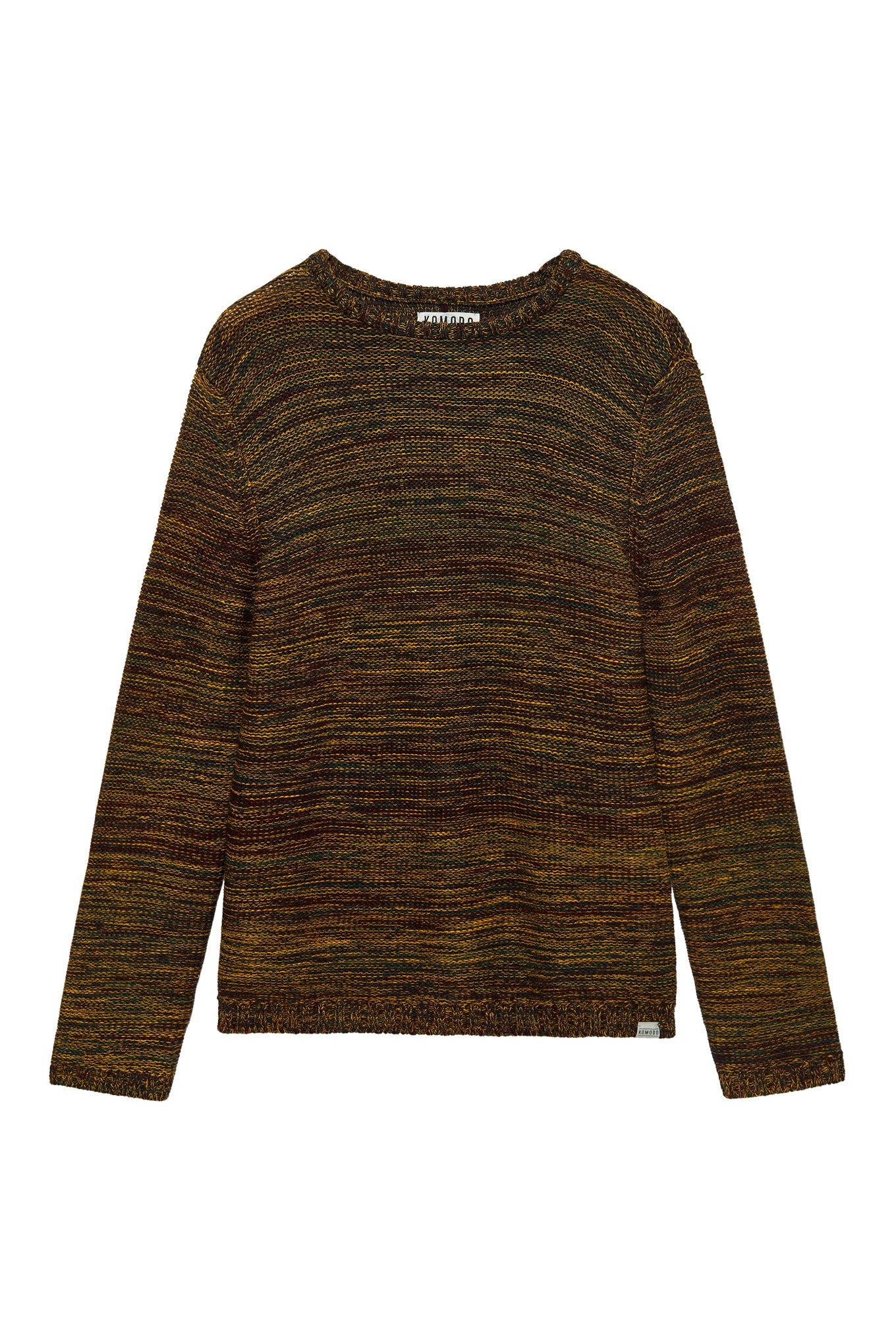 GLITCH - Merino Wool Jumper Mustard