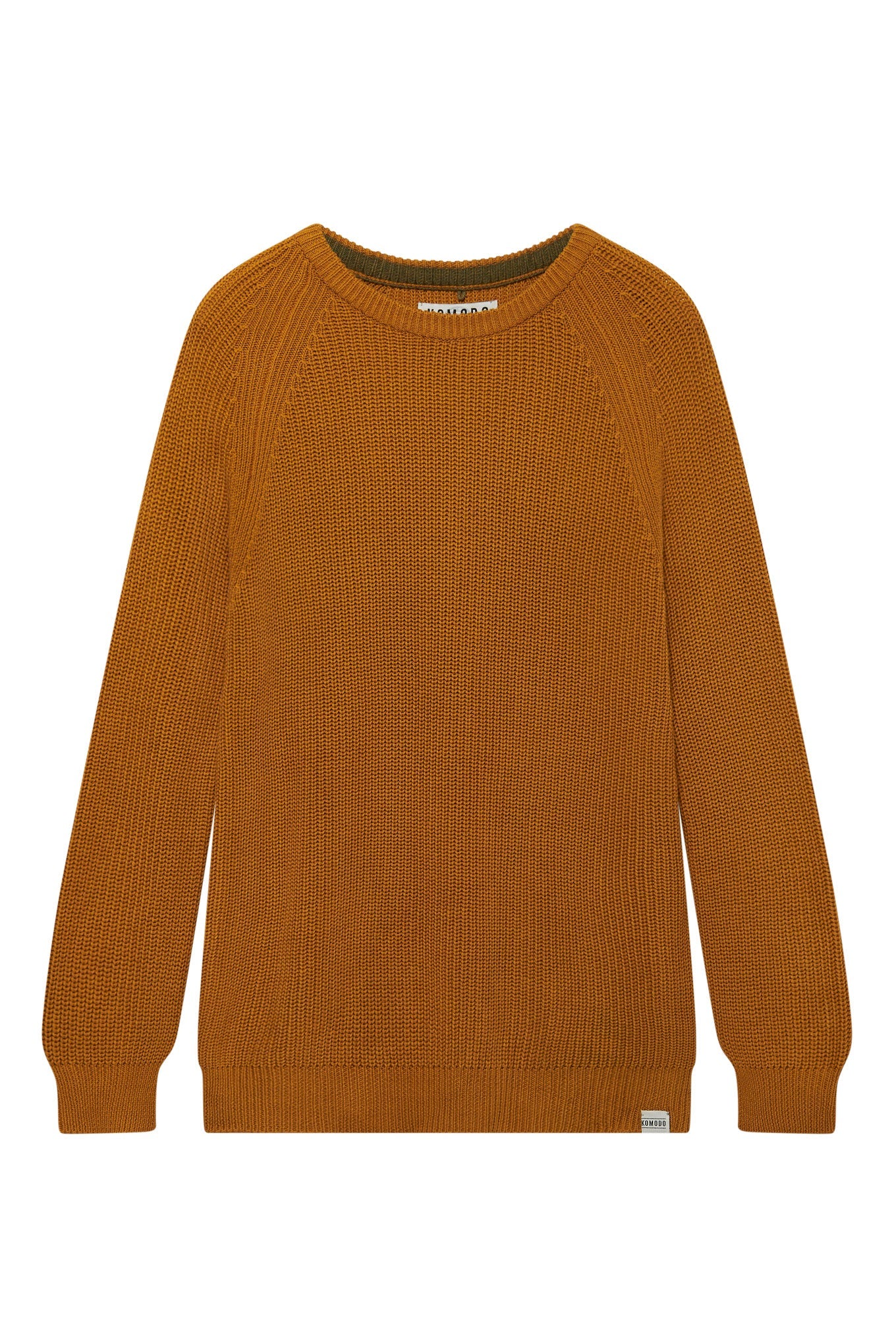 SERGIO - Organic Cotton Jumper Mustard