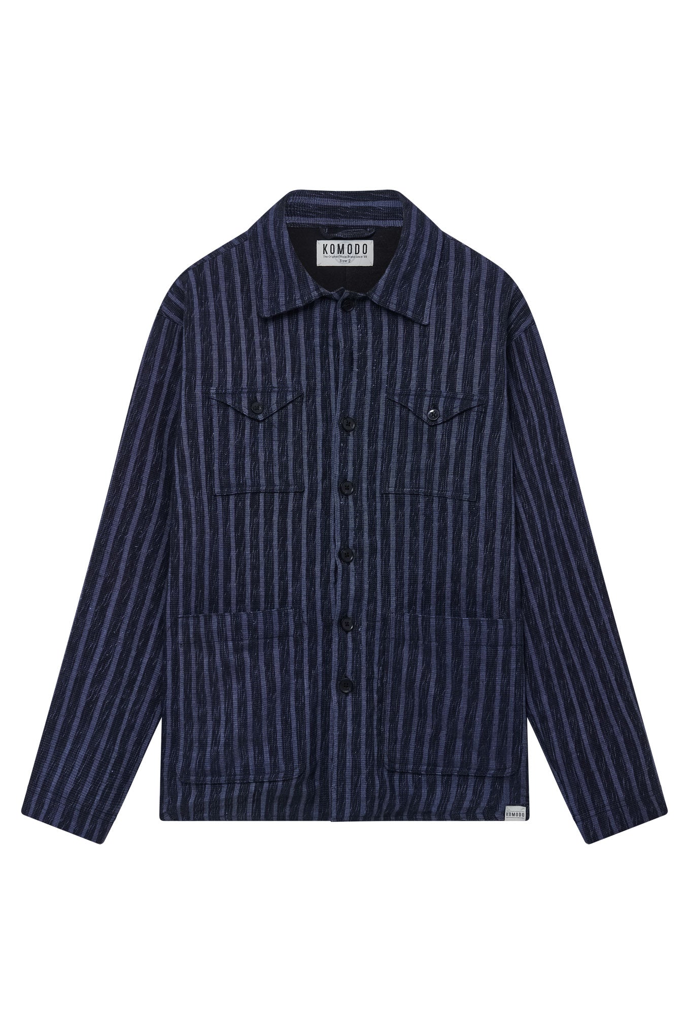 PIET Handwoven Jacket - Blue