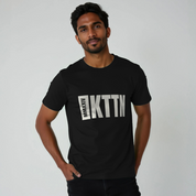 Recycled Organic Cotton Mens Kottonology T-Shirt in Black