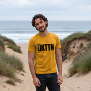 Mens T-Shirt in Yellow