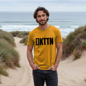 Mens T-Shirt in Yellow