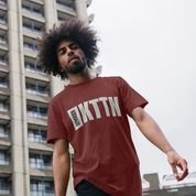 Wine-Coloured Mens T-Shirt