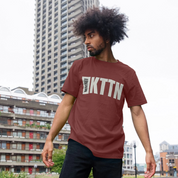 Wine-Coloured Mens T-Shirt