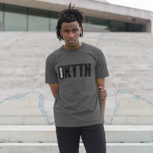 Mens T-Shirt in Dark Grey