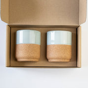 Eco Coffee Mug Gift Set | Medium Aqua