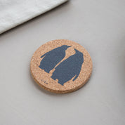 Cork Coaster Penguins