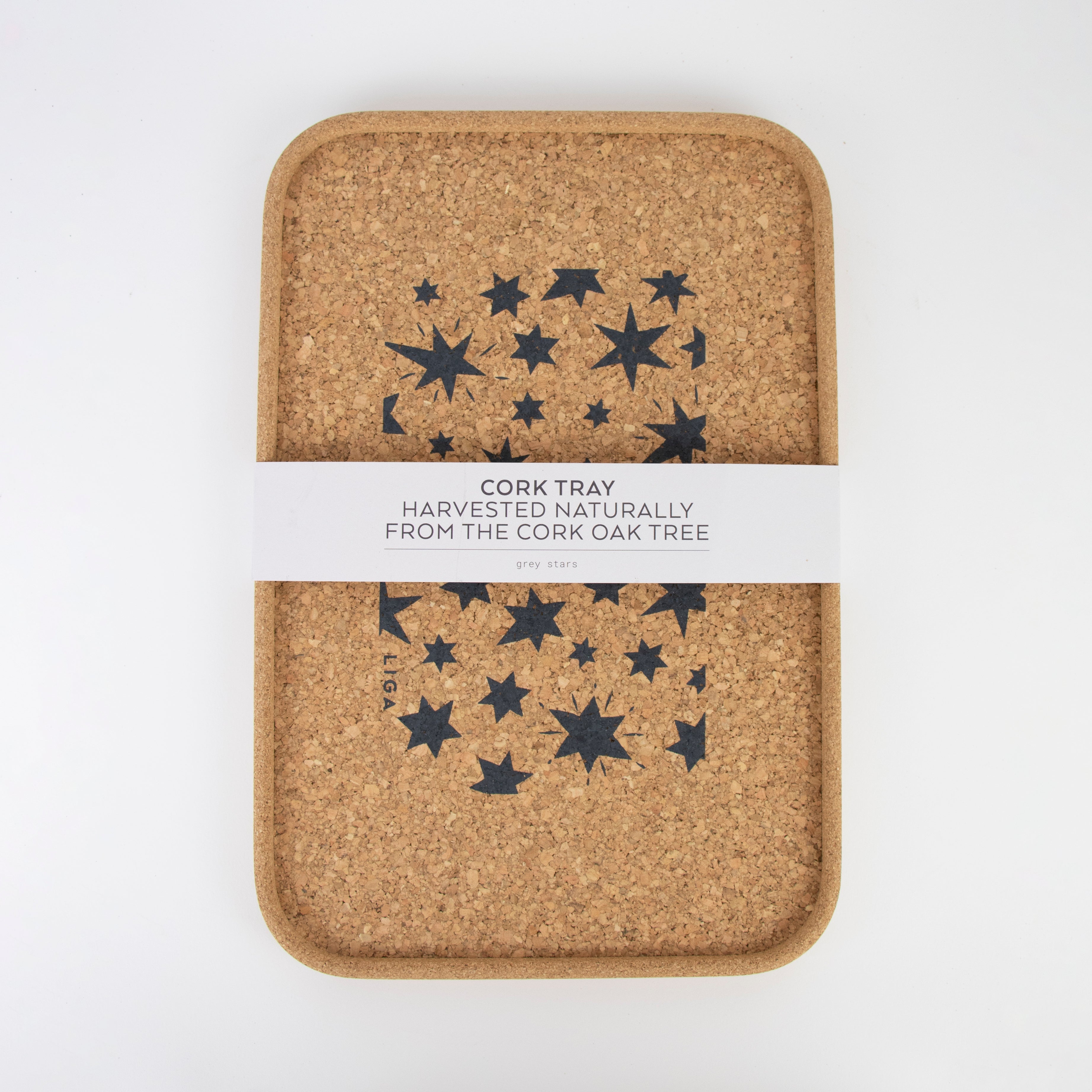 Cork Drinks Tray | Grey Star