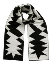 Lightning Wool & Cashmere Scarf Black