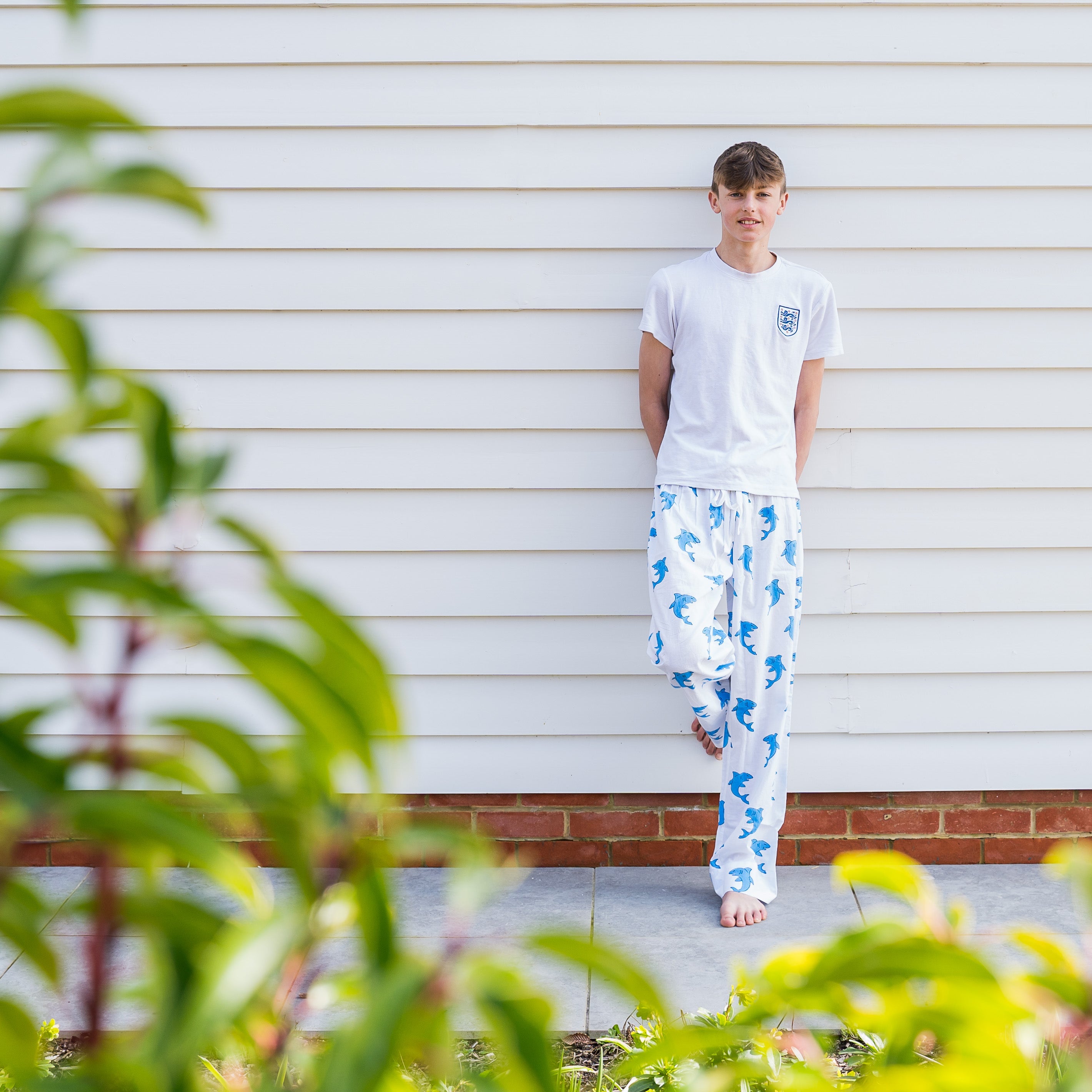 Sharks PJ Bottoms (Blue)