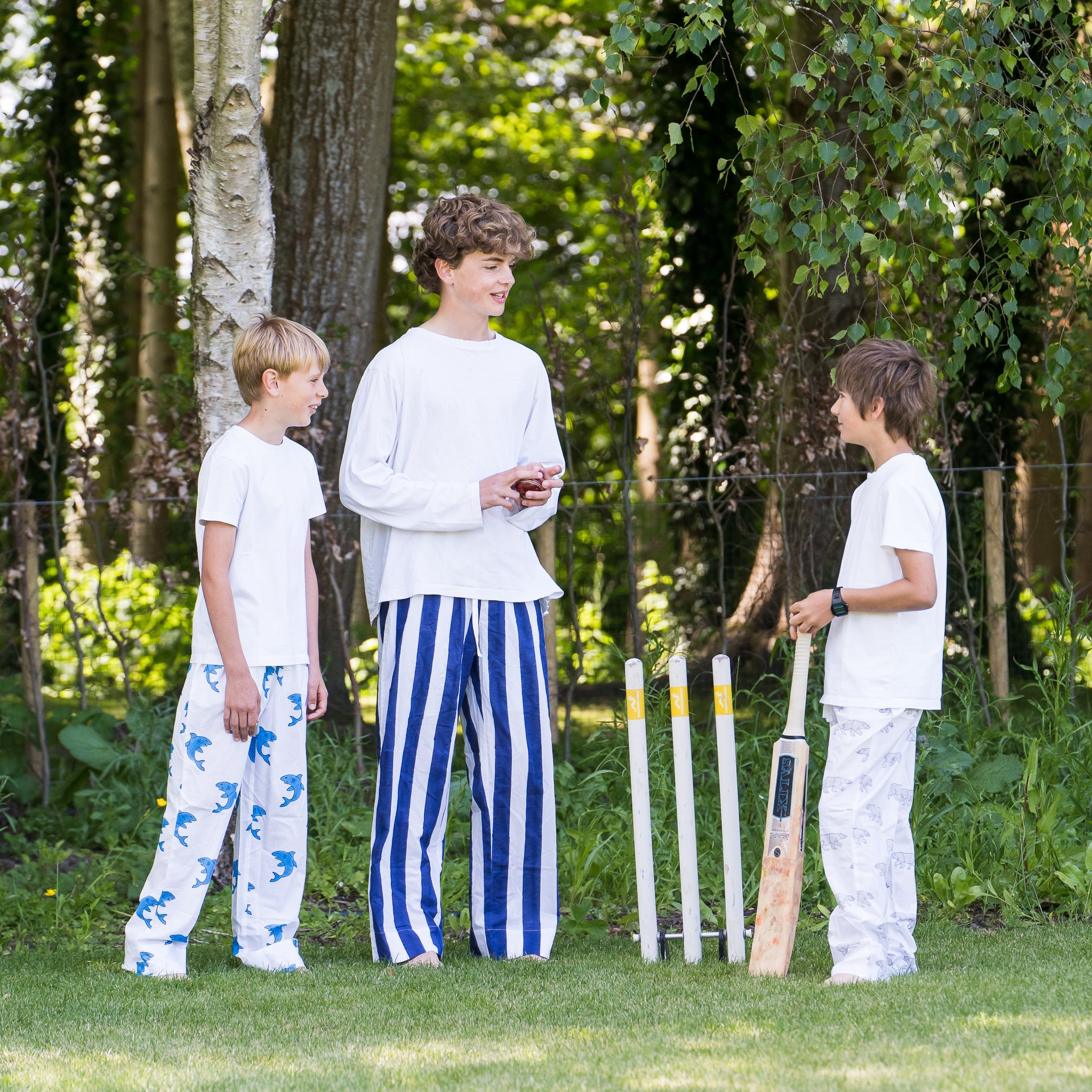 Sharks PJ Bottoms (Blue)