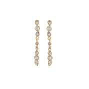 Lyra Diamond Stud Earrings