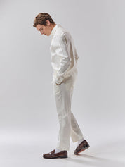 Batch 05 - Mens Off-White Linen - Shirt