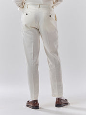 Batch 05 - Mens Off-White Linen - Trouser