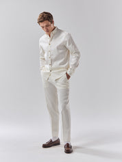Batch 05 - Mens Off-White Linen - Shirt