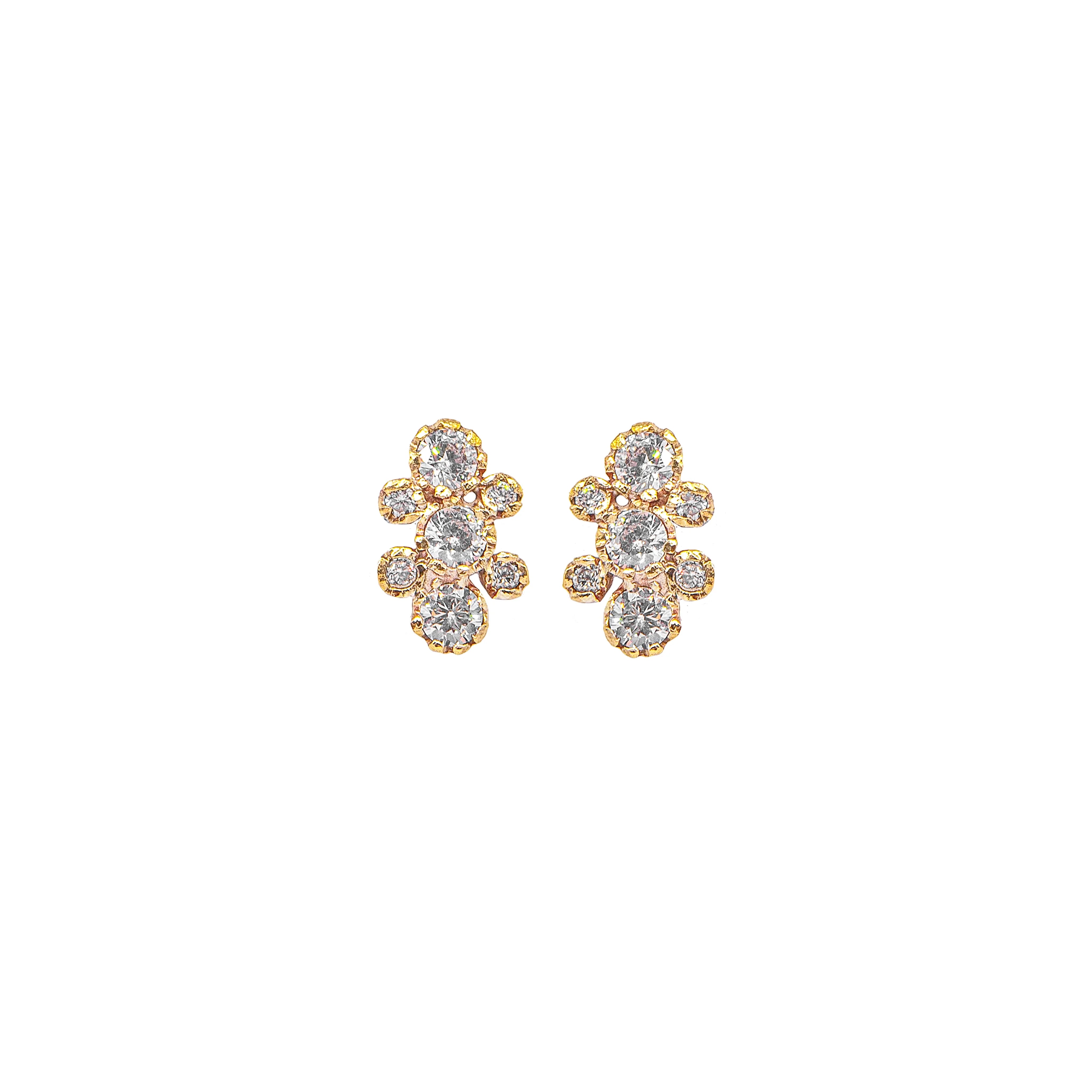 Marin Diamond Stud Earrings