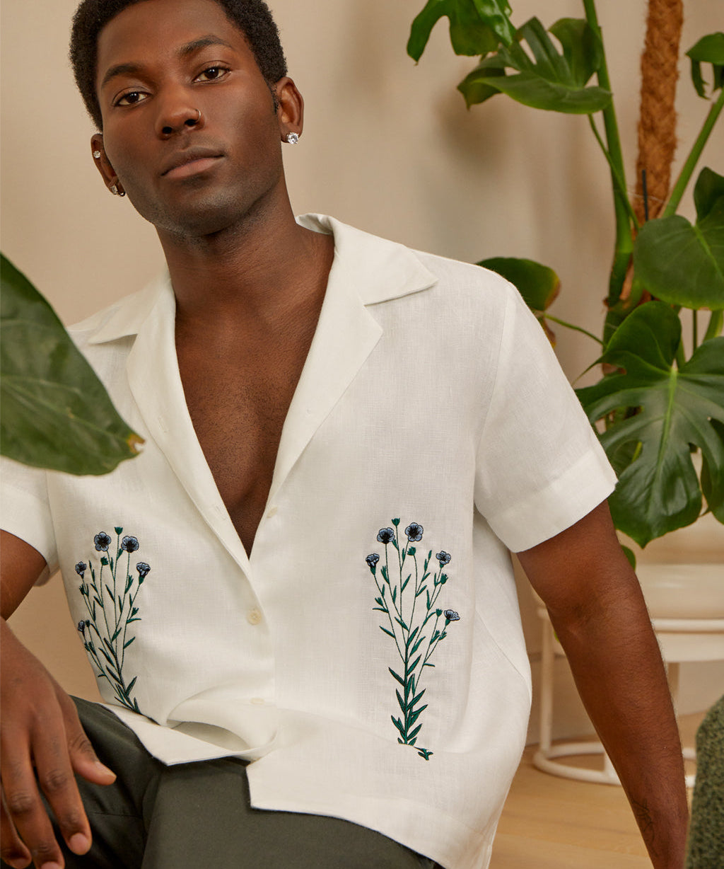 MenFlaxEmbroideredLinenShirtModelCloseup.jpg