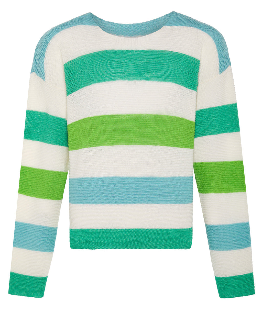 MenStripedDropShoulderTopGreen_Blue.jpg