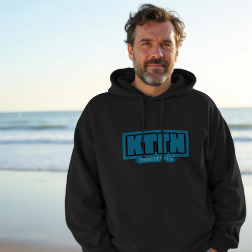 Mens Hoodie in Black