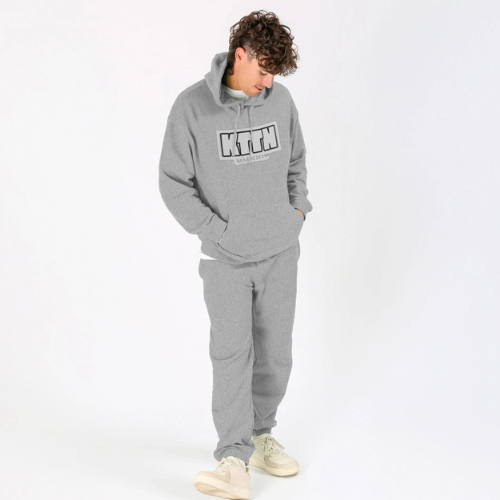 Mens Grey Hoodie