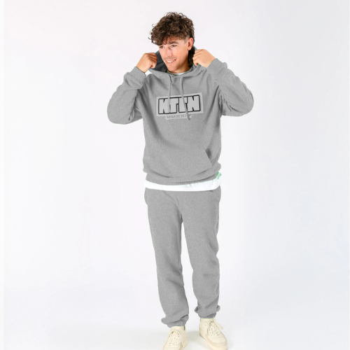 Mens Grey Hoodie