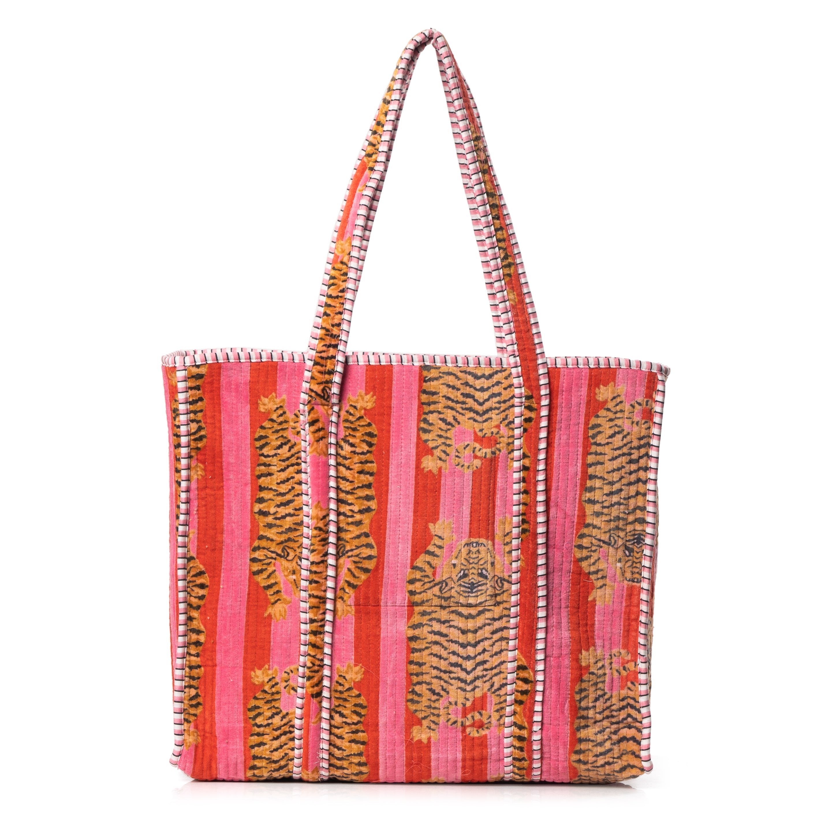 The Ultimate Velvet Tibetan Tiger Tote