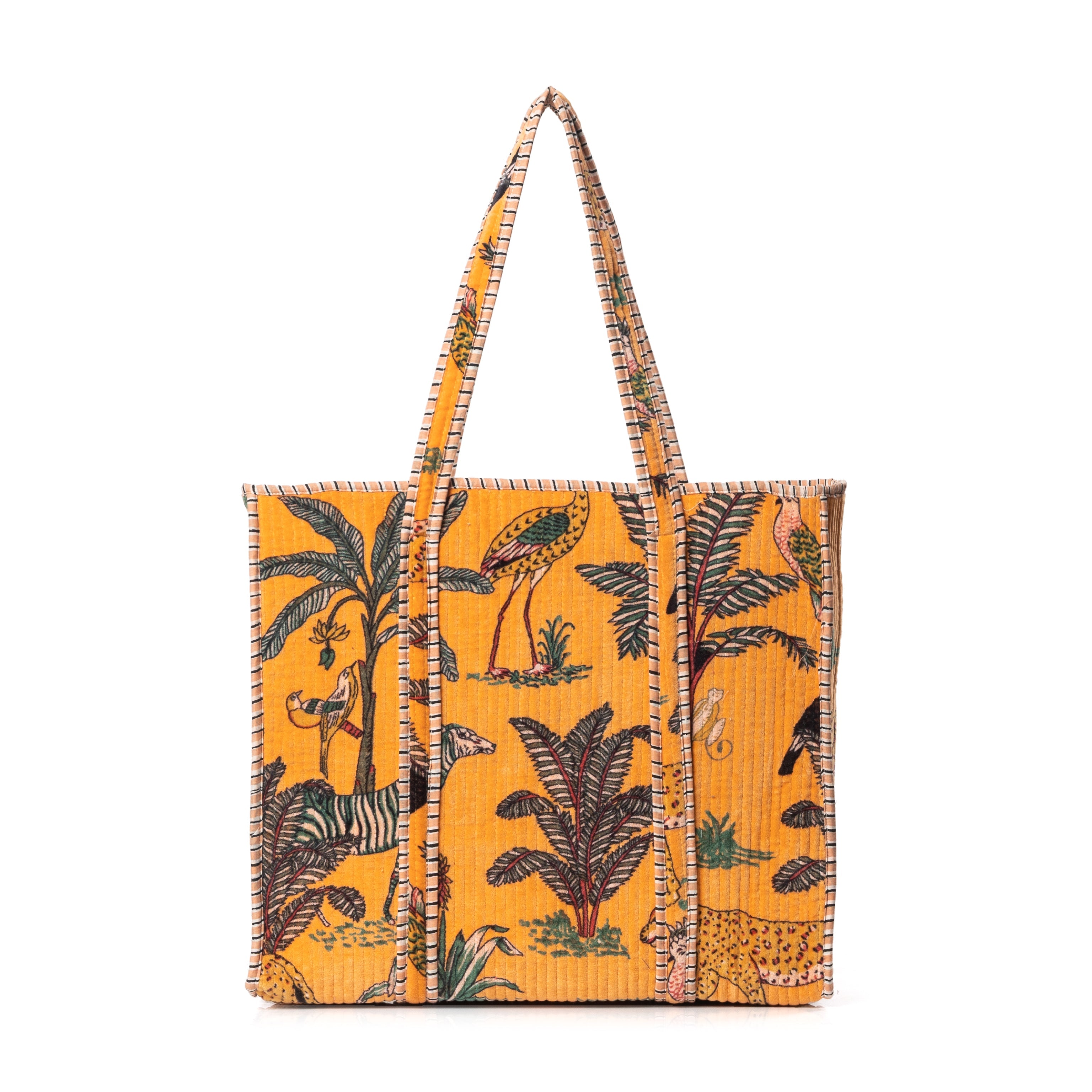 The Ultimate Velvet Mini Jungle Tote